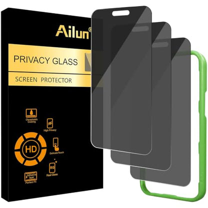 Ailun 3 Pack 4 Way 360 Degree Privacy Screen Protector for iPhone 16 Pro - size: 16 Pro(360 Privacy) 6.3 inches