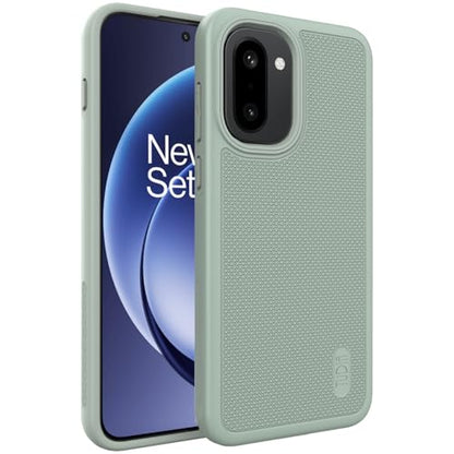 TUDIA MergeGrip Designed for OnePlus 15R Case 5G (2026) - [Military Grade Drop Tested] Dual Layer Shockproof Slim Rugged Tough Protective Phone Cases Cover (Green Lily) - color: Green Lily