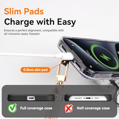 2 Pads Phone Lanyard Crossbody Adjustable Anti Theft Cell Phone Strap for Travel Essentials, Premium Metal Buckles, Universal Neck Wrist Lanyard 2pcs Phone Tether Tab (Black/Gold) - color: Black/Gold
