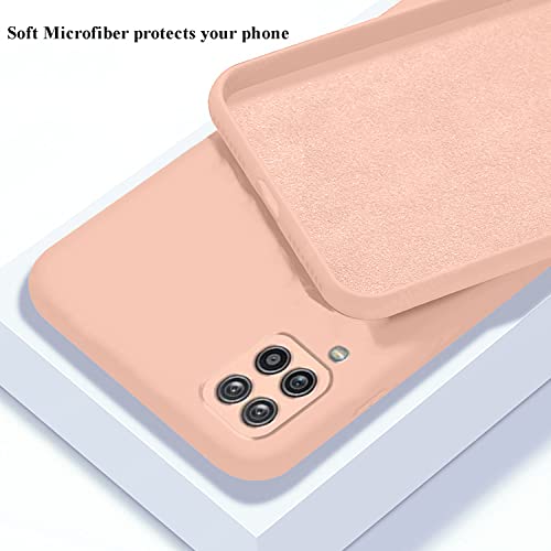 Soft Silicone Protective Case for Samsung A42 5G (Pink) | Matte Soft Touch for Samsung Galaxy A42 5G Phone Case Silicone Slim Cute Anti-Fingerprint Elegant Cover Shockproof Aesthetic - color: Pink