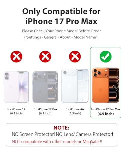 Jelanry for iPhone 17 Pro Max Heavy Duty Tough & Shockproof Phone Case Pink | Anti-Dust Port & Crossbody Strap Holes Design, Tough Protection Back Cover Cases For Outdoor Travel Commute Rugged Daily Use