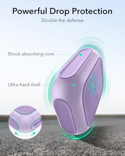 ESR for AirPods Pro 3 Case, Compatible with MagSafes, Purple - color: Purple, size: AirPods Pro 3 Case