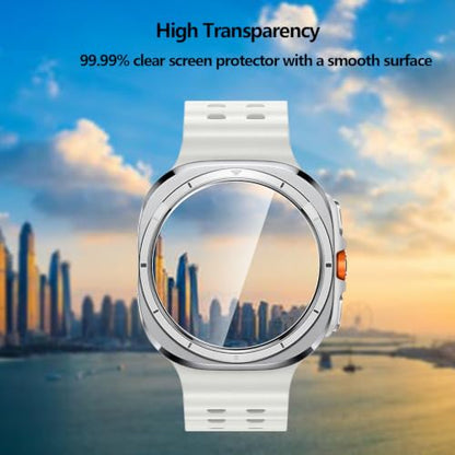 5 Pack Tempered Glass for Samsung Galaxy Watch Ultra 2 47mm 2026 Screen Protector,9H Hardness,Anti-Fingerprints,HD-Clear,Full Coverage Watch Film for Galaxy Watch Ultra 2 47mm - color: Samsung Galaxy Watch Ultra 2 47mm