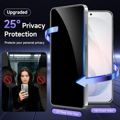 Asstar 2 Pack for Samsung Galaxy S26+/S26 Plus Privacy Screen Protector - color: Black-Galaxy S26+/S26 Plus