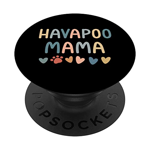 Havapoo Mama Doodle Dog Mom PopSockets Swappable PopGrip