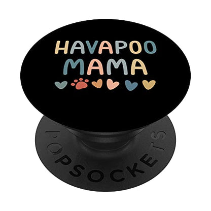 Havapoo Mama Doodle Dog Mom PopSockets Swappable PopGrip