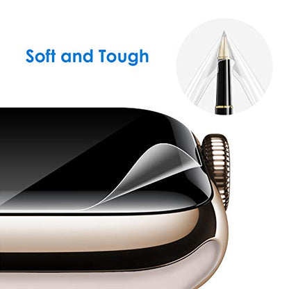JETech TPU Screen Protector for Apple Watch SE 3/2/1, Series 6/5/4 44mm - size: Apple Watch SE 3/2/1 / Series 6 5 4 44mm