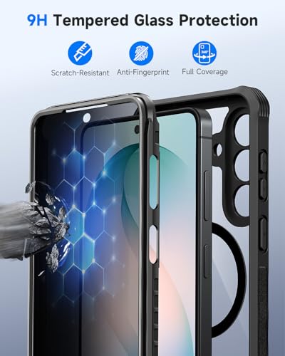 seacosmo Magnetic for Samsung Galaxy S26 Plus Case Privacy Screen, Black - size: Galaxy S26 Plus Case