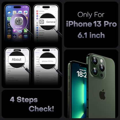 TOCOL for iPhone 13 Pro Case, Compatible with MagSafe, Alpine Green - color: Alpine Green, size: Iphone 13 Pro