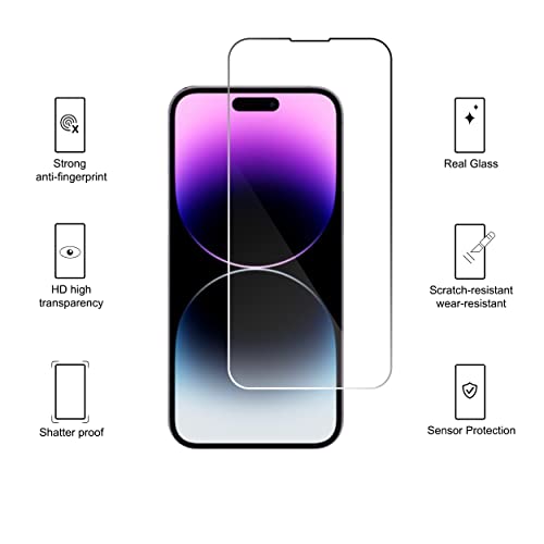 Ailun Screen Protector + Camera Lens Protector for iPhone 14 Pro Max
