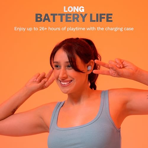 JLab Go Air Pop+, True Wireless Earbuds, Bluetooth Earbuds with Microphone, Dual Connect, EQ3 Sound, Light Blue - color: Light Blue, style: Matte