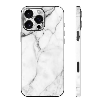 Skin Wrap Compatible with 13/14/15/16/17 Pro Max (White, 16 Pro Max) - color: White, size: 16 Pro Max