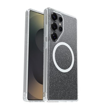 OtterBox Samsung Galaxy S25 Ultra Symmetry Series Clear Magnet Case - Stardust Clear/Glitter