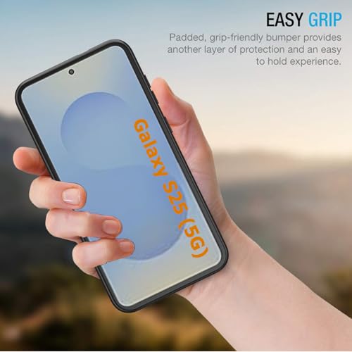 Battery Case for Galaxy S25,10000mAh Portable Protective Smart Wireless Charging Case Support Carplay Compatible with Galaxy S25 (6.2 inch) Rechargeable Extended Battery Charger Case(Black) - size: Galaxy S25