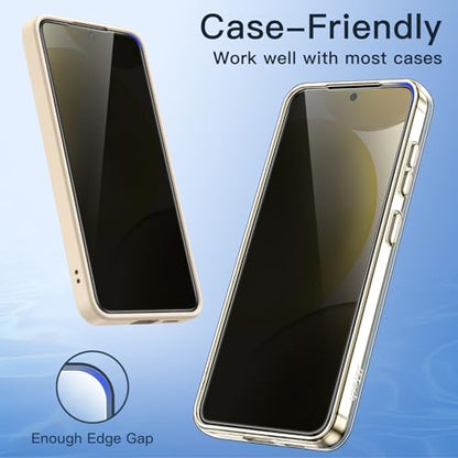 JETech Privacy Screen Protector for Samsung Galaxy S24, 2-Pack - size: Galaxy S24