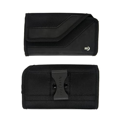 Nite Ize Clip Case Sideways Universal Rugged Holster - Belt Clip Phone Case for Easy Access - Heavy Duty & Protective - Multi-Purpose - Durable Design - Horizontal, XL | Easy Access - Heavy Duty & Protective - Multi-Purpose - Durable Design - Horizontal,