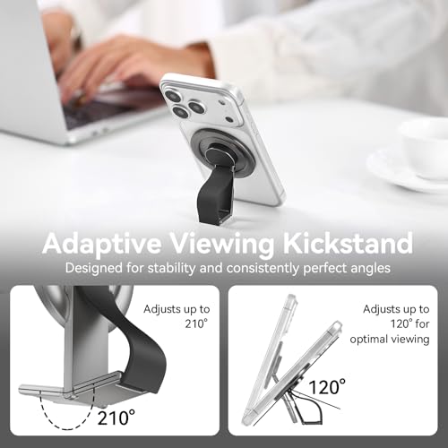 2026 Fourpillars for MagSafe Phone Grip Kickstand with Silicone Strap Stand
