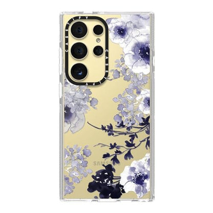 CASETiFY for Galaxy S24 Ultra Case - Impact Clear | Not Yellowing | 6.6 ft. Drop Protection | BLUE SPRING | Clear - color: BLUE SPRING, size: Galaxy S24 Ultra