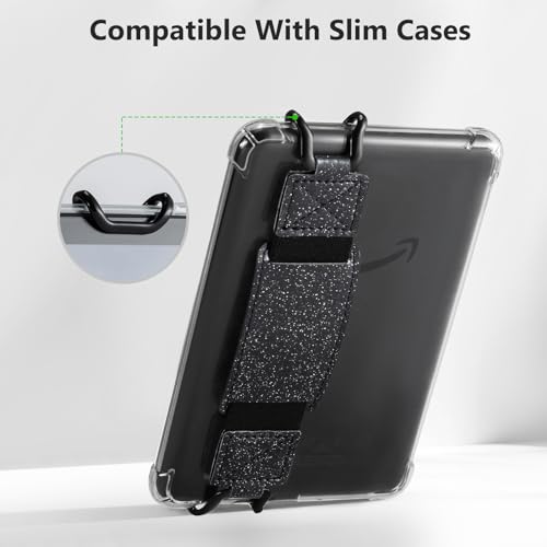 CoBak Secure Hand Strap for Ebook Reader - Versatile and Lightweight - color: BlackStar-1 Pack