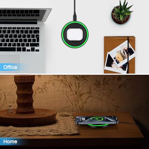 Android Wireless Charger Fast Charging Pad for Motorola Edge/Razr 2026 2025 2024,Moto G Stylus/Power 2025,Razr 50 Ultra,Wireless Samsung Phone Charger Station 15W for Galaxy S24/S23 with QC Adapter - color: Black2