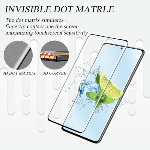 KAREEN 2 Pack Screen Protector for Samsung Galaxy S21 Ultra Tempered Glass | 3D Curved Full Coverage Film, 9H Hardness, Anti-Scratch, Case Friendly - size: Galaxy S21 Ultra 6.8-inch