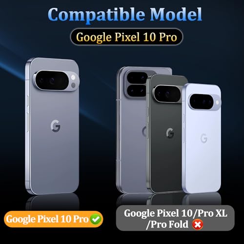 3 Pack Tempered Glass Camera Lens Protector for Google Pixel 10 Pro - size: Google Pixel 10 Pro
