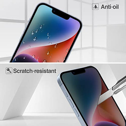 ProCase 2 Pack Privacy Screen Protector for iPhone 17e/ 16e/ 14/13 /13 Pro