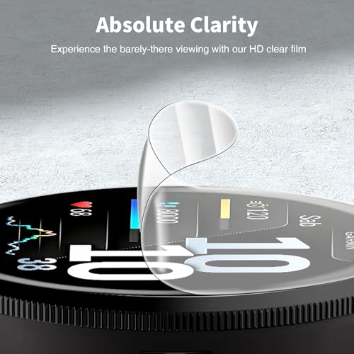 LK 6 Pack for Garmin Venu 4/ Venu 3 Screen Protector 45mm, TPU Film - size: 45mm