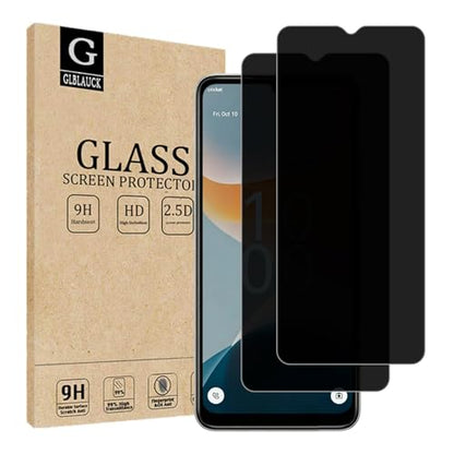 [2-Packs] Privacy Screen Protector for Cricket Icon Pro 2026 (6.75-inch) / AT&T Motivate Pro 2 5G, Anti-Spy 9H Hardness Tempered Glass Anti-Scratch Case Friendly