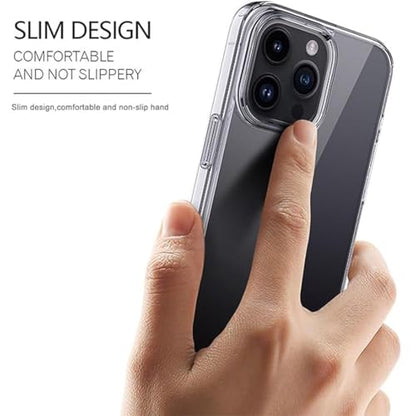 2-Pack TPU Case for Unihertz Titan Slim - Clear | 4.2" Soft Flexible Gel Cover, Shockproof Anti-Scratch Protective Phone Bumper - color: Clear+Clear