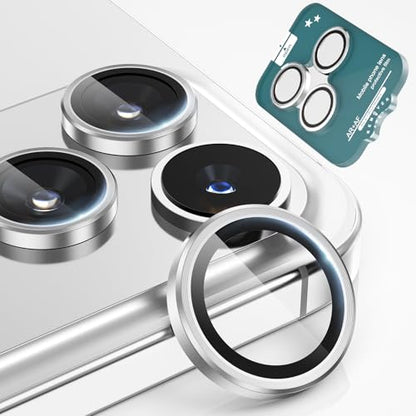 imluckies Camera Lens Protector for iPhone 17 Pro/iPhone 17 Pro Max - color: Sliver