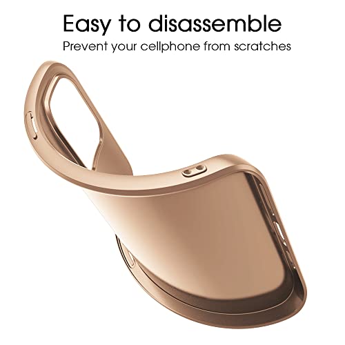 X-level Compatible iPhone 14 Pro max Case Slim Fit Ultra-Thin [Guardian Series] Soft TPU Matte Finish Coating Phone Cases Lightweight Anti-Scratch Back Cover Grip 6.7" (2022)-Gold - color: Gold, size: iPhone 14 Pro Max