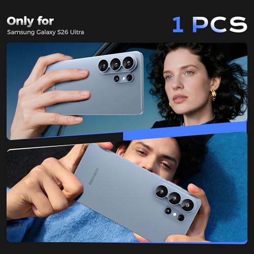 WSKEN for Samsung Galaxy S26 Ultra Camera Lens Protector - Full Coverage - color: Blue