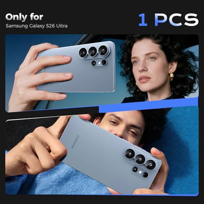 WSKEN for Samsung Galaxy S26 Ultra Camera Lens Protector - Full Coverage - color: Blue