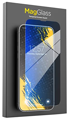 magglass for iPhone 17 Screen Protector with Blue-Light Blocking, (6.3") Scratchproof Tempered Glass (Easy Applicator Included)