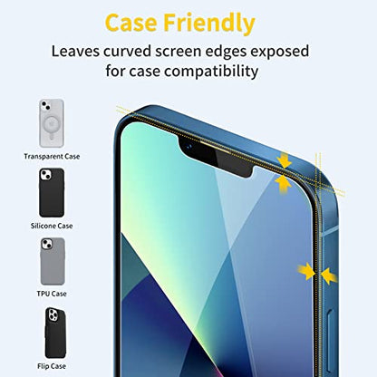 UNBREAKcable 3-Pack Screen Protector for iPhone 13 mini Tempered Glass - size: iPhone 13 mini