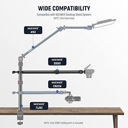 NEEWER DS001 Table Overhead Camera Mount Arm 11.8-20in/30-51 cm Telescopic - style: DS001