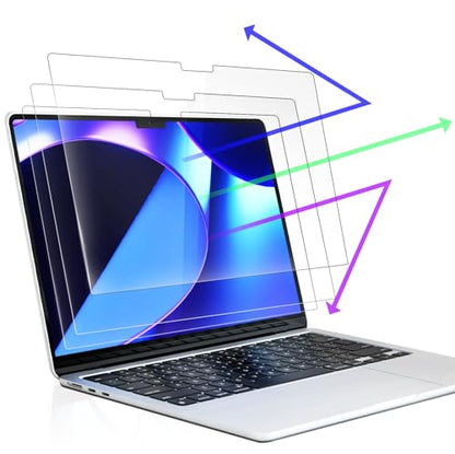 Peslv 3-Pack Anti Blue Light Screen Protector for MacBook Air 15 Inch - size: MacBook Air 15" 2023-2025
