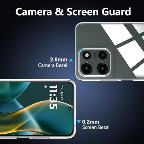 for Moto G Play (2025) Screen Protector(1 pack) Tempered Glass flim with case,9H Hardness,Anti-Scratch, Case Friendly, Bubble Free,HD Clear - color: G Play 2025