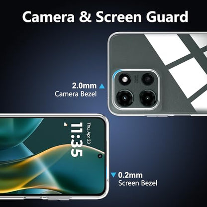for Moto G Play (2025) Screen Protector(1 pack) Tempered Glass flim with case,9H Hardness,Anti-Scratch, Case Friendly, Bubble Free,HD Clear - color: G Play 2025