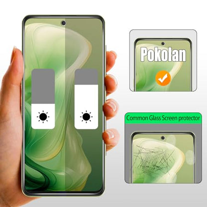 Pokolan [3-Pack Privacy Screen Protector for OnePlus Nord N30 5G, Anti Spy Tempered Glass Film, Anti-Scratch, Bubble Free, Case Friendly