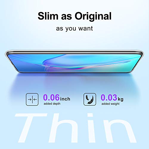 HOOMIL Case for Samsung Galaxy S21 Ultra 6.8-Inch, Non-Yellowing, Drop Protection, Anti-Scratch Transparent Hard Back Phone Cover - Crystal Clear - color: Clear, size: Samsung Galaxy S21 Ultra