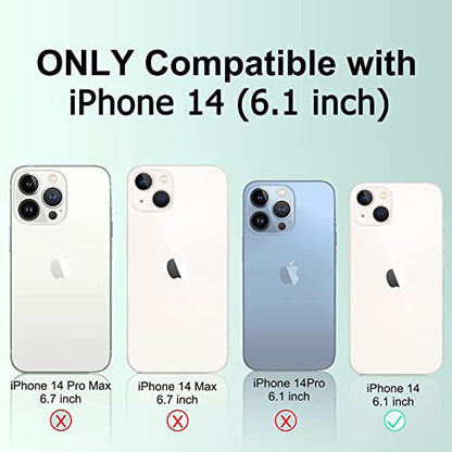 Battery Case for iPhone 14, Enhanced 7000mAh Ultra Thin Portable Protective Smart Charging Case Support Carplay Compatible with iPhone 14 (6.1 inch) Rechargeable Extended Battery Charger Case (Black) - size: iPhone 14