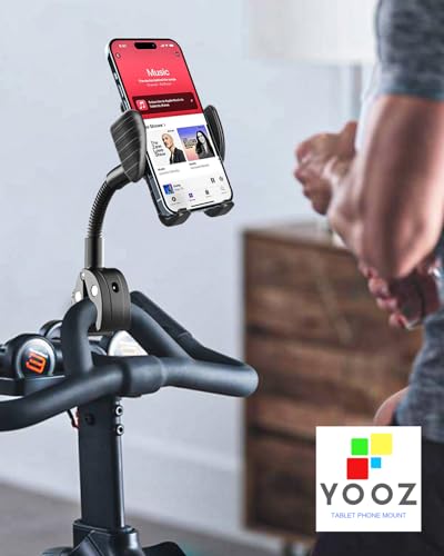 Stroller Buggy Phone Holder, Flexible Bike Phone Mount with Gooseneck Tube