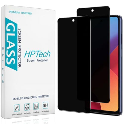 2 Pack Privacy Screen Protector for Motorola Moto G Stylus 5G 2022 - color: Black