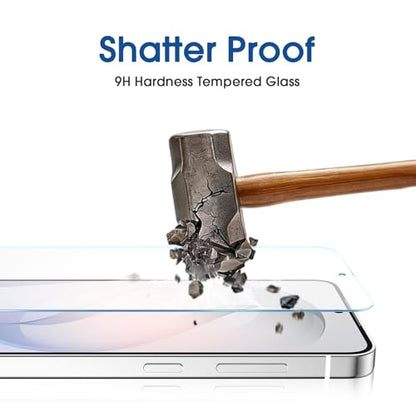 amFilm OneTouch for Samsung Galaxy S26+ Plus Screen Protector TemperedGlass - size: S26P-6.7"