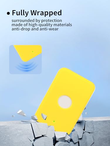 Compatible with Apple iPhone Air MagSafe Battery,UYRUREL Premium Silicone Shockproof Protection Ultra-Thin Design, Comfortable and Skin-Friendly,Yellow. - color: Yellow