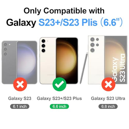 Shieldtop Compatible with Samsung Galaxy S23+ Plus Wallet Case with Card Holder,Women Men RFID Blocking PU Leather Flip TPU Protective Cover Credit Card Slots,Phone Case for S23 Plus,Coffee - color: Coffee, size: Galaxy S23 Plus - 6.6"