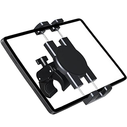 Timewall Tablet Phone Mount with Clamp, Black, 5-12.9"