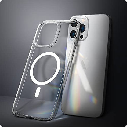 Spigen for iPhone 13 Pro Max Case, Ultra Hybrid MagFit [Anti-Yellowing] [Compatible with Magsafe] - Clear - color: Clear, size: iPhone 13 Pro Max